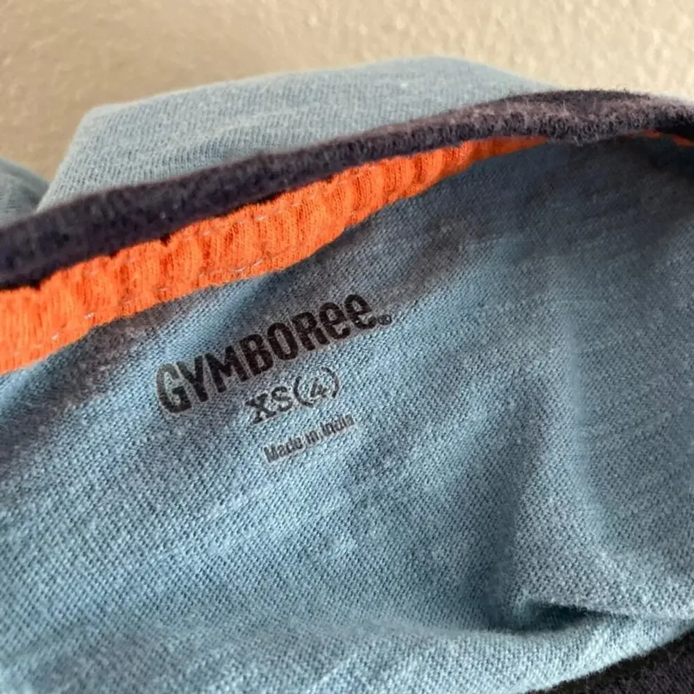 Gymboree Cactus Can't Touch This Graphic Applique Tee - Blue - XS 4
